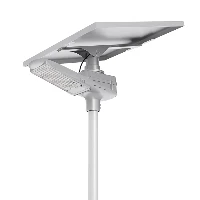 LED gatubelysning med solpanel